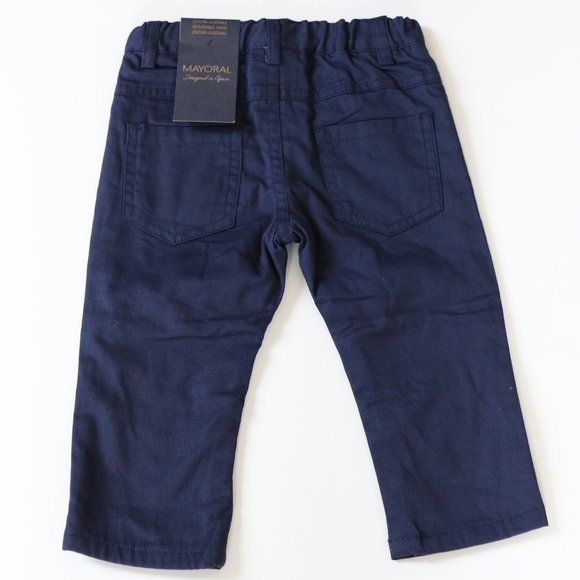Mayoral Navy Chinos - 9M - NWT - Picture 3 of 3